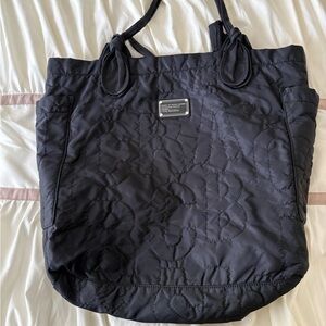 Marc Jacobs Black Quilted Tote Bag